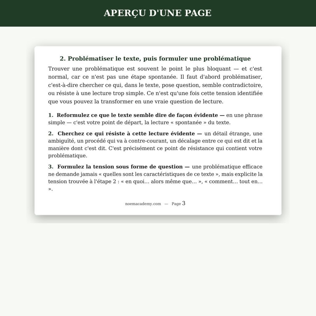 Guide méthodo complet – Écrit du bac de français