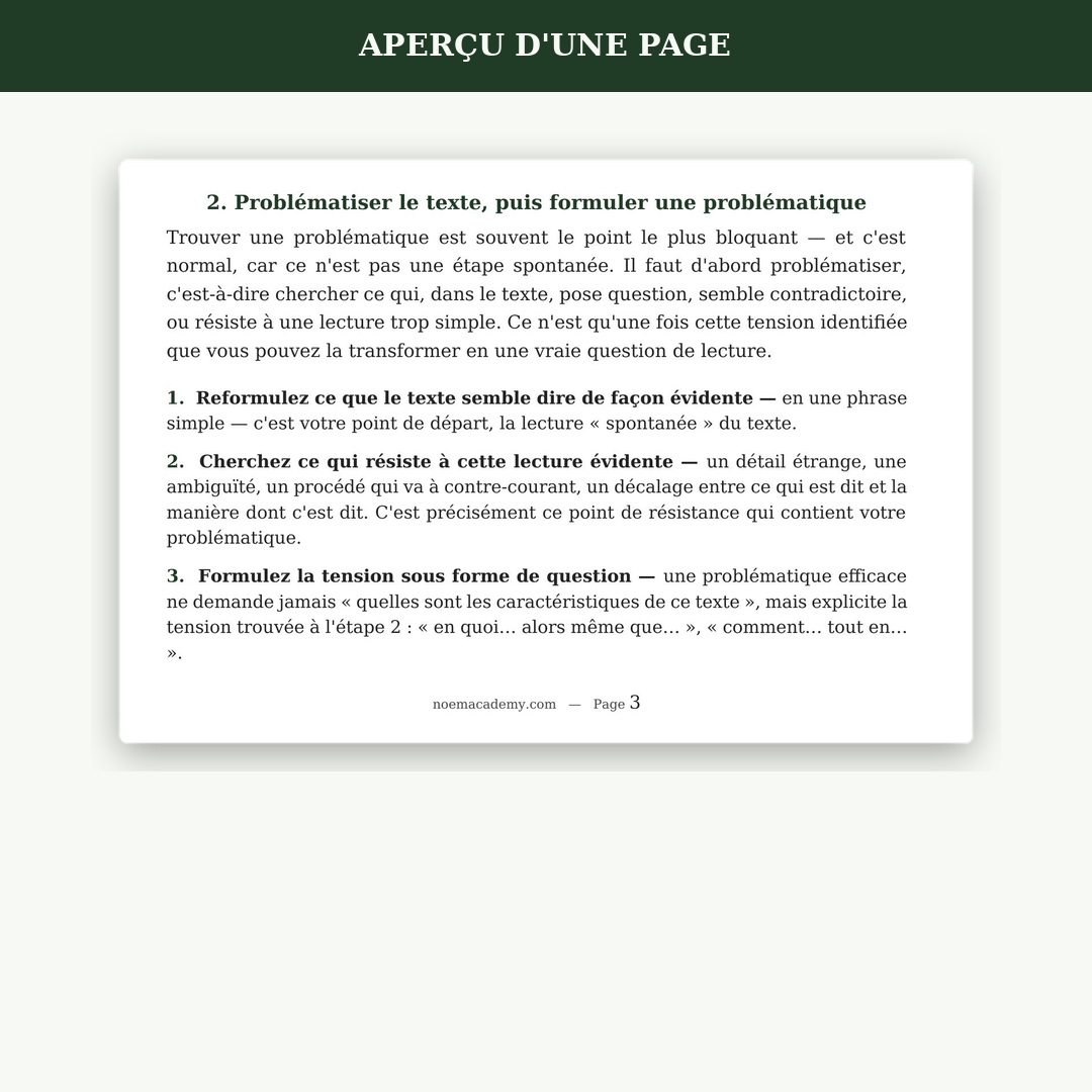 Guide méthodo complet – Écrit du bac de français